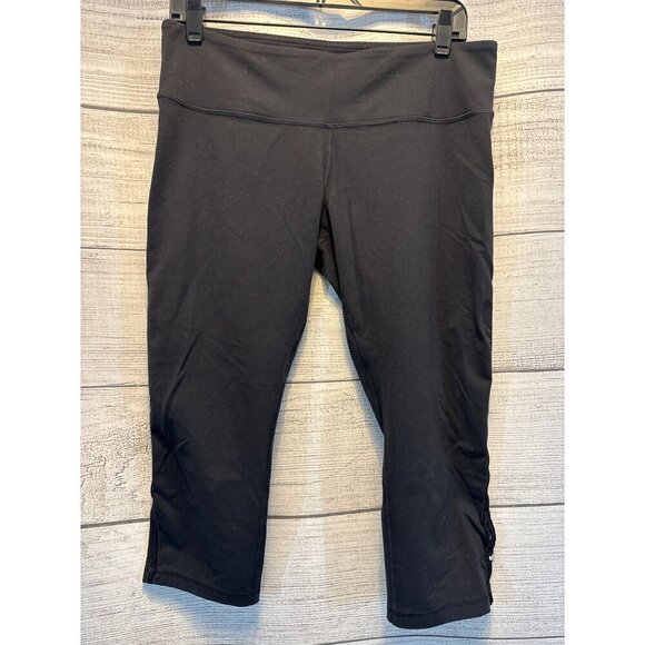 Lululemon Wunder Under Crop *Bow Size 12 - Picture 1 of 4